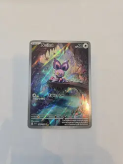 Pokemon Noibat TCG 169/159 Journey Together Holo Card Illustration Rare NM/M - Image 2