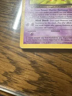 Dark Kadabra 39/82 Team Rocket Regular Pokemon Card - Image 2