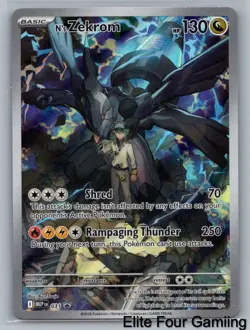 N's Zekrom 031 Holo Promo ME: Mega Evolution Promo Pokemon Near Mint - Image 1