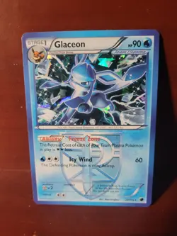 Glaceon 23/116 - Pokemon Plasma Freeze Rare Card - Image 1