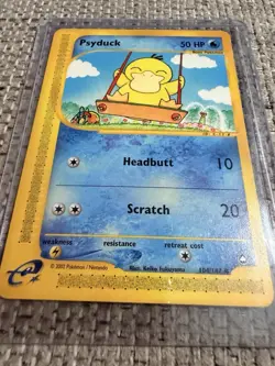 Pokemon TCG Aquapolis Psyduck 104/147 Common Unlimited Regular English 2002 50HP - Image 4