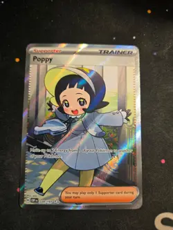 Poppy 220/197 Ultra Rare Obsidian Flames Pokemon NM - Image 1