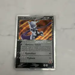 Pokemon TCG Rocket's Mewtwo ex 99/109 Team Rocket Returns Holo Ultra Rare - Image 1
