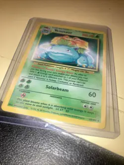 Pokemon Base Set - #15/102 Venusaur Holo (Rare) NM - Image 2