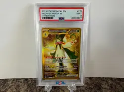 Meowscarada ex Hyper Rare PSA 9 Mint 2023 Pokemon PAL 271 - Image 1