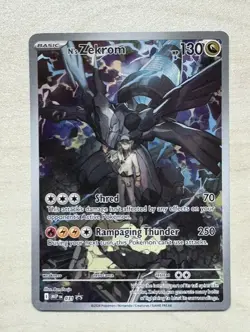 Pokemon TCG N's Zekrom MEP031 Mega Evolution Black Star Promo NM - Image 1