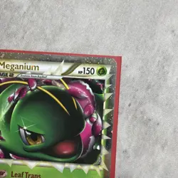 Pokemon Meganium Prime HGSS 08 Promo 2010 Full HOLO - Image 2
