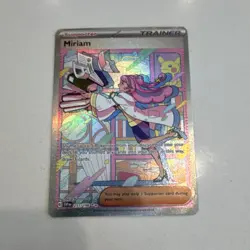 2023 Pokemon TCG SV01 Scarlet & Violet Miriam SIR Full Art Holo EN 251/198 - Image 2