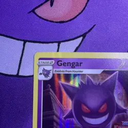 Pokemon TCG Gengar SWSH241 Lost Origin Stamped Prerelease Black Star Promo - Image 3