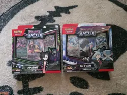 Pokemon Rival Battle Deck Set Of 2 Steven and Marnie Factory Sealed - Image 1