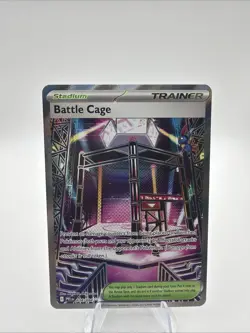 Battle Cage 116/094 Ultra Rare ME: Phantasmal Flames Pokemon TCG NM - Image 1
