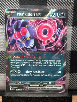 Pokemon TCG: Munkidori EX 37/64, Shrouded Fable _ HOLO - Image 1