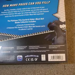 Pokemon TCG Black Bolt Binder Collection Box - Factory Sealed - Image 3