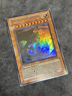 Yu-Gi-Oh! Rainbow Dragon TAEV-EN006 1st Edition Ghost Rare - Name Shift Misprint - Image 1