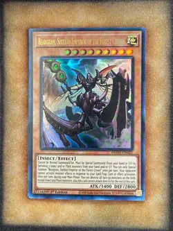Yugioh Beargram, Shelled Emperor of the Forest Crown PHHY-EN021 Ultra 1st Ed NM - Image 1