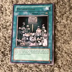 Konami Yu-Gi-Oh! Prohibition PSV-039 Pharaoh's Servant Magic Card English - Image 1
