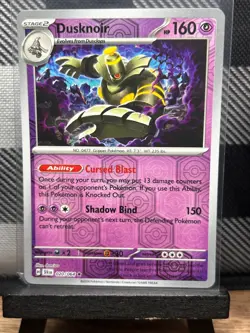 Pokemon TCG: Dusknoir 20/64, Shrouded Fable _ REVERSE HOLO - Image 1