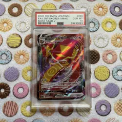 PSA GEM MT 10 Centiskorch Vmax Pokemon 2020 Japanese Shiny Star V s4a Holo - Image 1