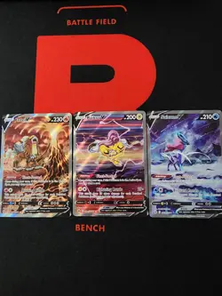 Pokemon Crown Zenith - Lot of 3 Full Arts - Entei V, Raikou V, Suicune V - Image 1