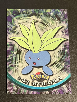 1999 Topps Pokemon Blue Logo TV Animation Edition Foil Myrapla #43 - Image 1