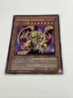Victory Dragon RP02-EN098 Retro Pack 2 (2020 Date Reprint) Heavy Foil Bleed - Image 2