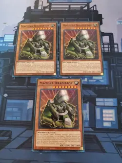 Yugioh - Machina Irradiator SR10-EN003 NM 1st ed Common x3 - Image 1