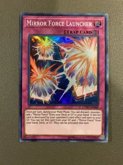 Yugioh - Mirror Force Launcher (Super Rare) (Unlimited) - CYHO-EN069 (P) - Image 1