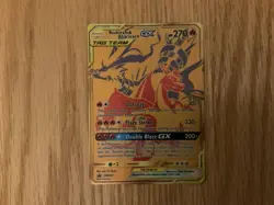 Reshiram & Charizard GX SM247 Holo Card - Image 1