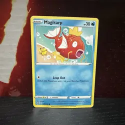 Pokemon Sword & Shield Rebel Clash MAGIKARP - 39/192 Common Card 2020 Played - Image 1