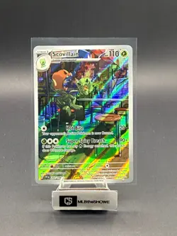 Scovillain Pokemon Scarlet & Violet Base Set 202/198 Illustration Rare Near Mint - Image 1