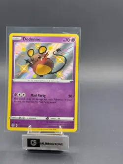 Dedenne Pokemon Shining Fates: Shiny Vault SV051/SV122 Near Mint - Image 1