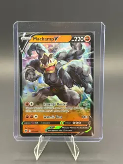 Machamp V Pokemon Astral Radiance 072/189 Ultra Rare Holofoil Near Mint - Image 1