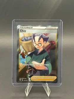 Choy (Full Art) Pokemon Astral Radiance 182/189 Ultra Rare Holofoil Near Mint - Image 1