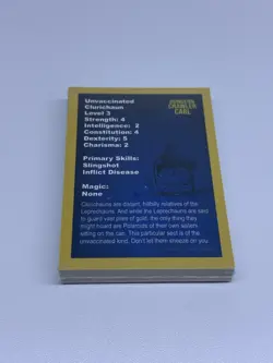 Dungeon Crawler Carl Kickstarter Trading Cards Matt Dinniman Sealed New - Image 2