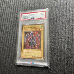Yugioh! Luster Dragon TP5-EN004 Super Rare Promo PSA Graded 9 MINT - Image 1