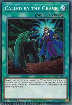 YUGIOH RA01-EN057 Called by the Grave Super Rare 1st Edition NM - Image 1