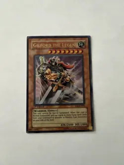 Yugioh - Gilford the Legend - Ultra - 1st - SD5-EN001 - MPHP - Image 1