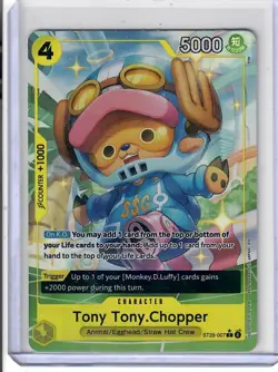 Tony Tony.Chopper (Full Art) ST29-007 Starter Deck 29: Egghead One Piece NM - Image 1