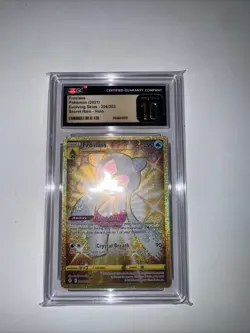 CGC Pristine 10 Froslass Gold 226/203 SWSH Evolving Skies Pokemon Card - Image 1