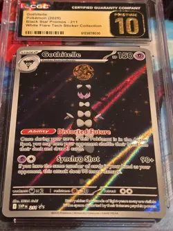 Pokemon CGC 10 PRISTINE Gothitelle 211 SVP Black Star PROMO SVP211 Pokemon Card - Image 2
