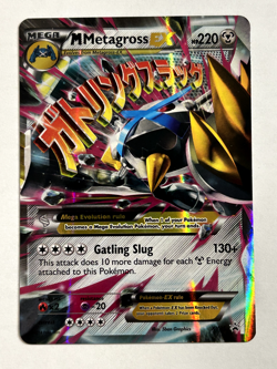 Mega Metagross EX - XY35 - Pokemon XY Promo Ultra Rare Card NM - Image 1