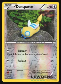 Dunsparce - 68/108 - Common Reverse Holo - Roaring Skies - Pokemon Card - Image 1