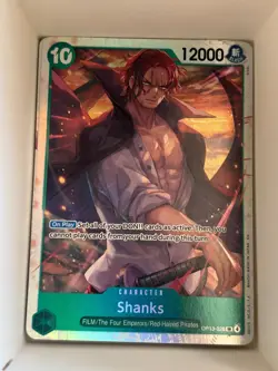 OP13-028 Shanks English SR One Piece TCG Card Game - Image 1