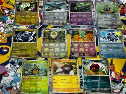 Pokemon- TCG Trading Cards Lot of 11 - 2025 Black Bolt Master Balls Near Mint - Image 1