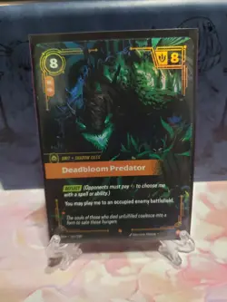 Deadbloom Predator - Card #161/298 - Riftbound: Origins - Epic Foil - NM - Image 1