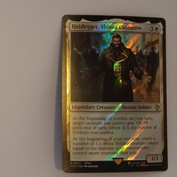 Heidegger, Shinra Executive Surge FOIL NM FINAL FANTASY Magic the Gathering MTG - Image 1