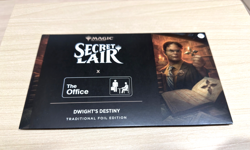 MTG Secret Lair x The Office Dwight's Destiny Foil Edition SEALED New - Image 1