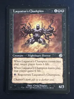 1x Laquatus's Champion (67) Torment MP MTG Magic the Gathering x1 MKE - Image 1