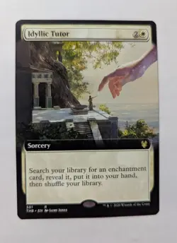 1x Idyllic Tutor Extended Art NM - THB EDH MTG Magic x1 - Image 1