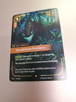Deadbloom Predator - Riftbound Origins - OGN 161/298 - Image 1